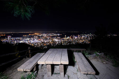 市章山の夜景スポット写真（5）class=