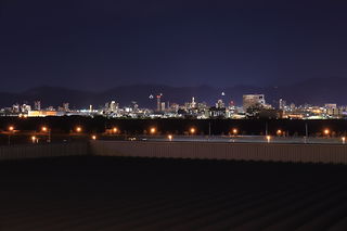 神戸空港 展望庭園の夜景スポット写真（5）class=