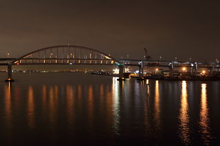 六甲大橋の夜景スポット写真（2）class=