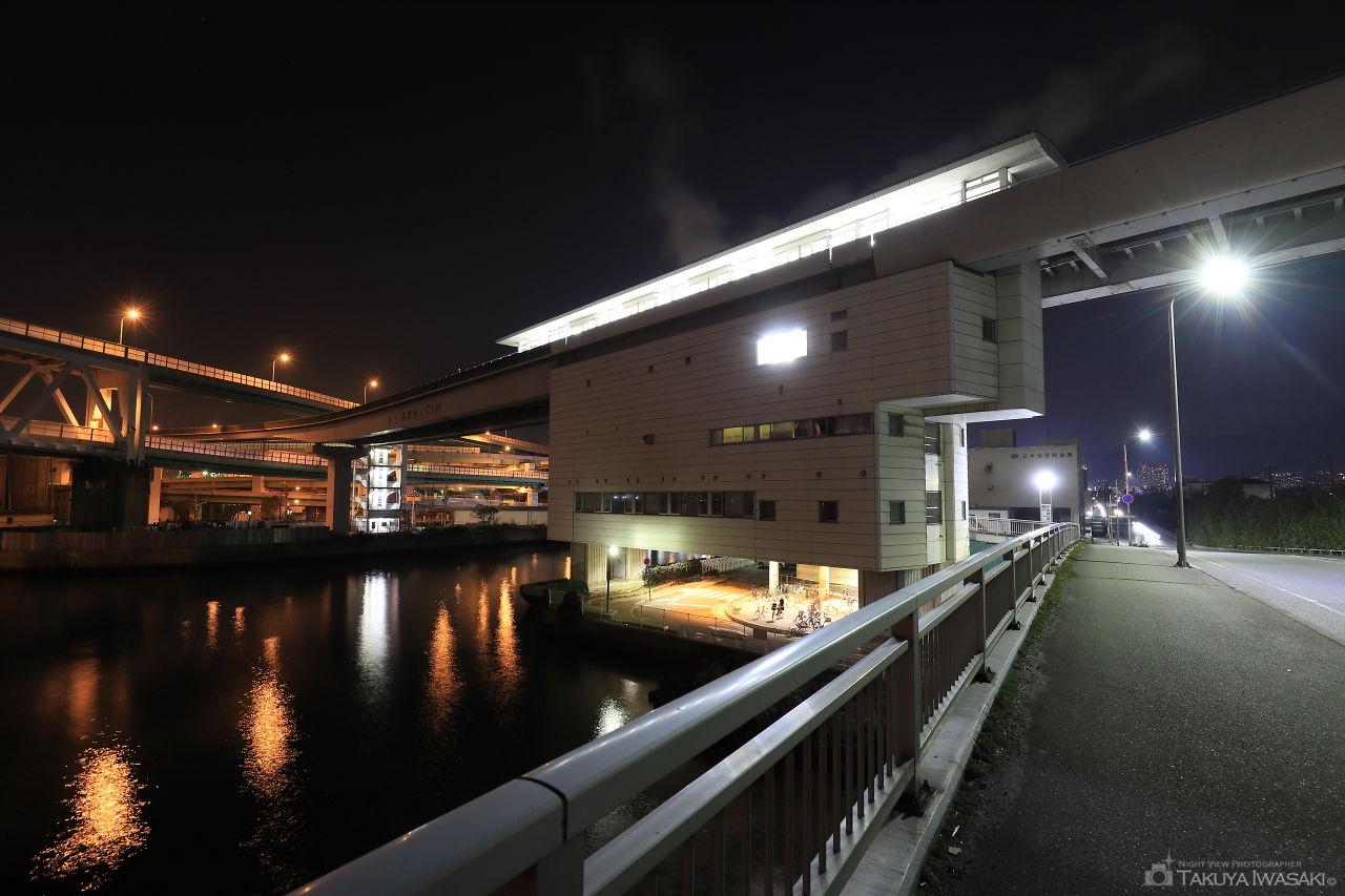 南魚崎駅の夜景スポット写真（2）