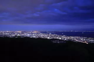 栂尾山の夜景