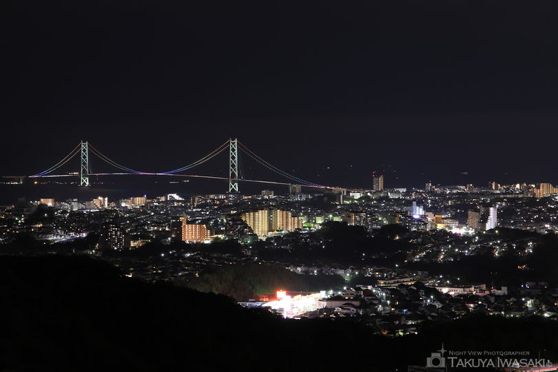 高倉山の夜景スポット写真（3）