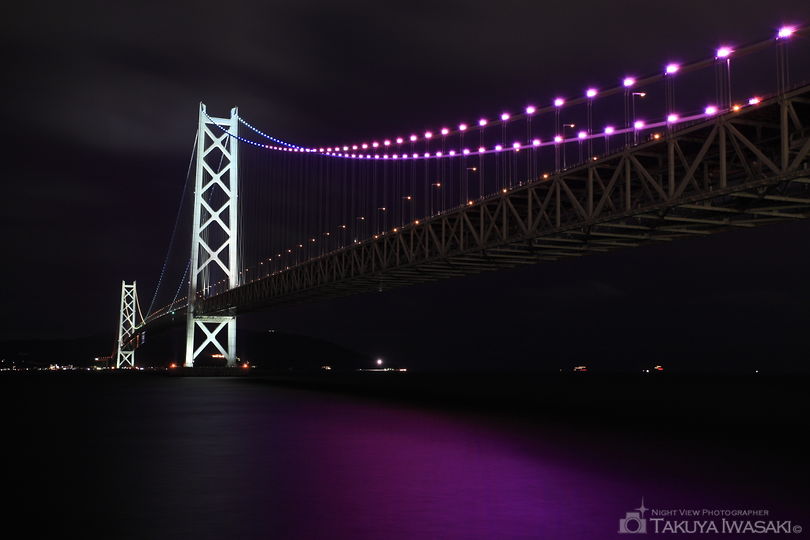 明石海峡大橋のライトアップが見渡せる夜景ドライブスポット10選