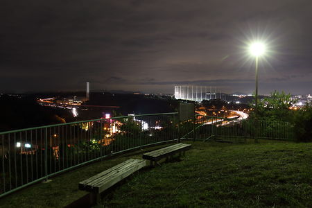 天王山北公園の夜景スポット写真（5）class=