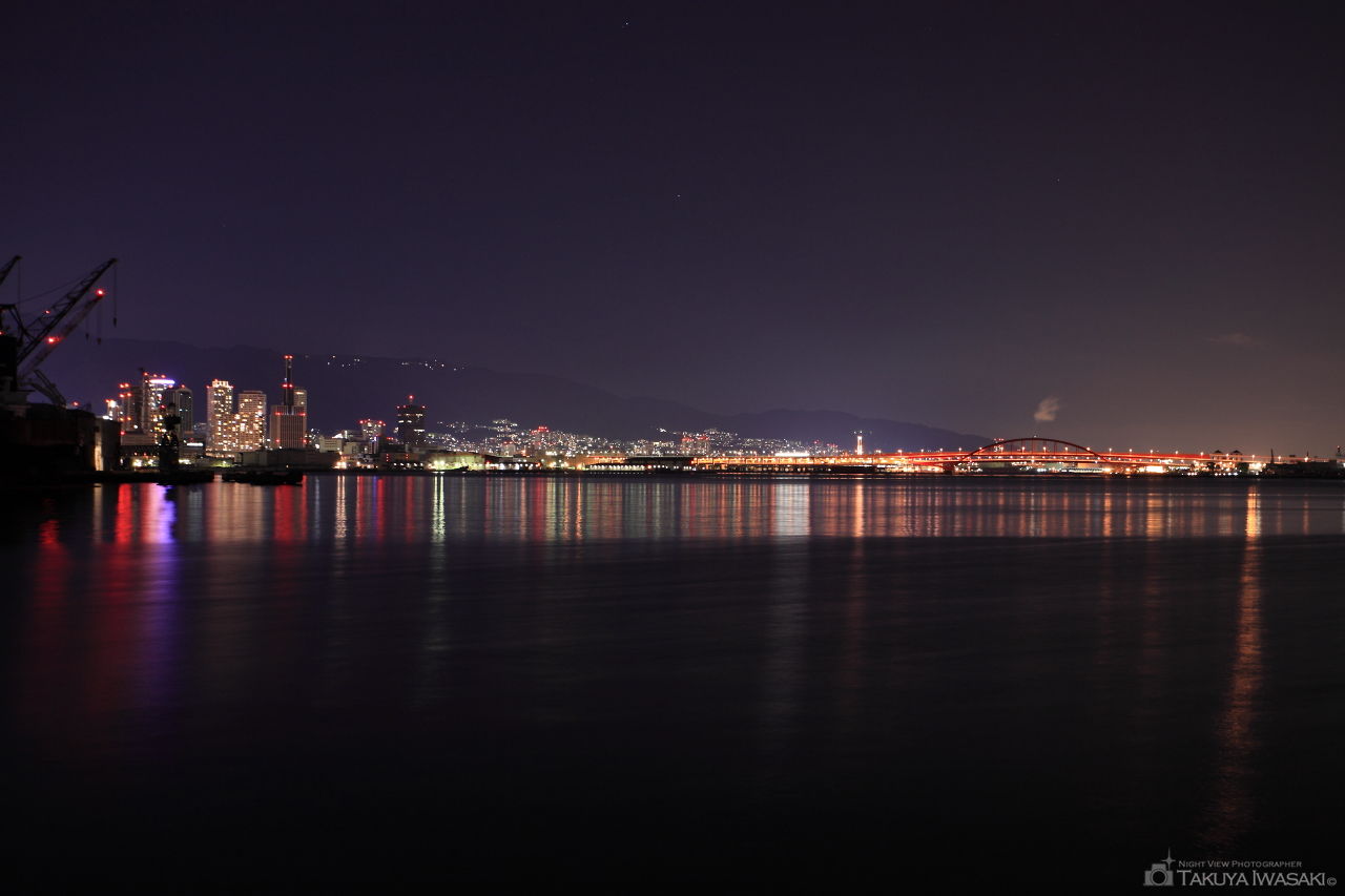 兵庫突堤の夜景スポット写真（2）