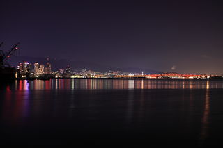 兵庫突堤の夜景スポット写真（2）class=