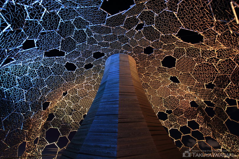 自然体感展望台 六甲枝垂れの夜景スポット写真（5）