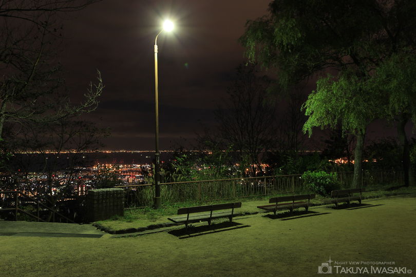 渦森展望台公園の夜景スポット写真（3）