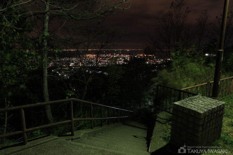 渦森展望台公園の夜景スポット写真（4）