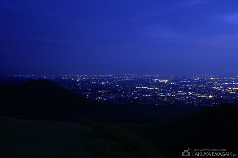 若草山の夜景スポット写真（2）