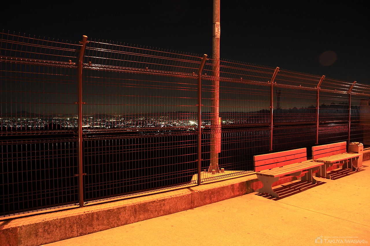 高峰SAの夜景スポット写真（4）