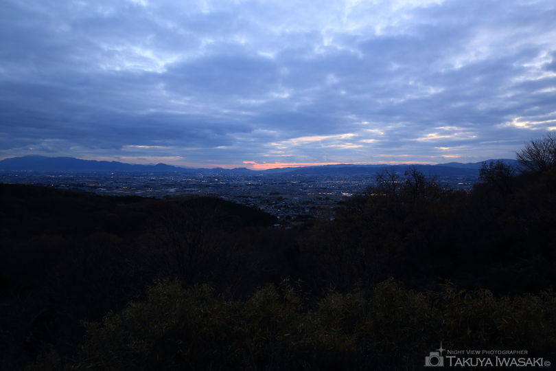 高円山展望所の夜景スポット写真（4）