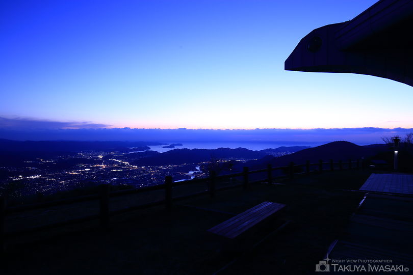 鷲ヶ峰コスモスパークの夜景スポット写真（1）