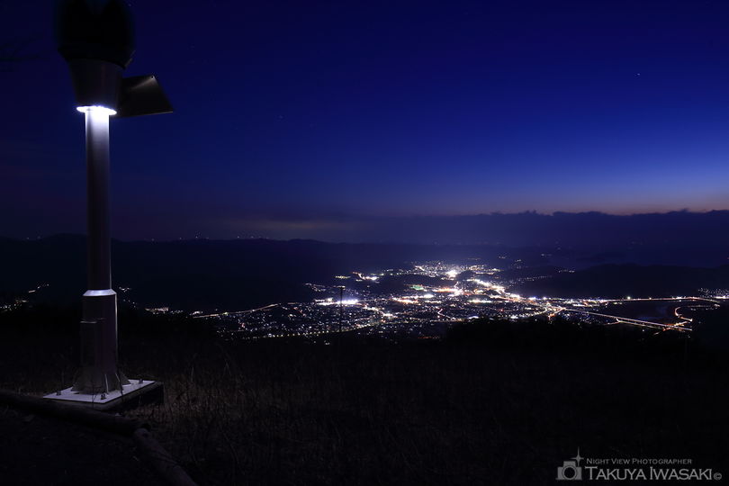 鷲ヶ峰コスモスパークの夜景スポット写真（2）