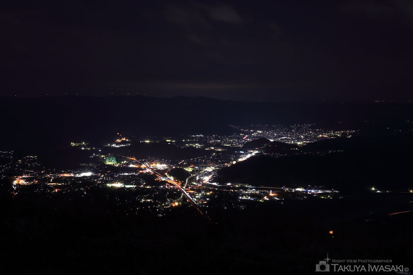千葉山の夜景スポット写真（1）