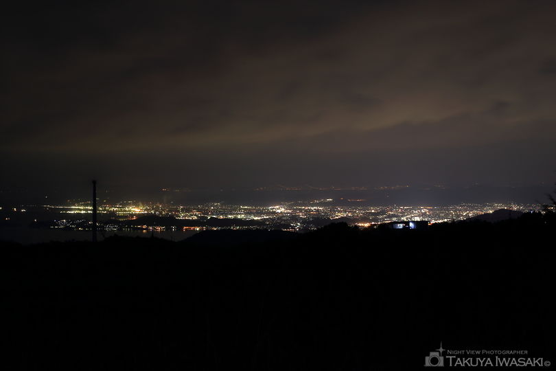 千葉山の夜景スポット写真（2）
