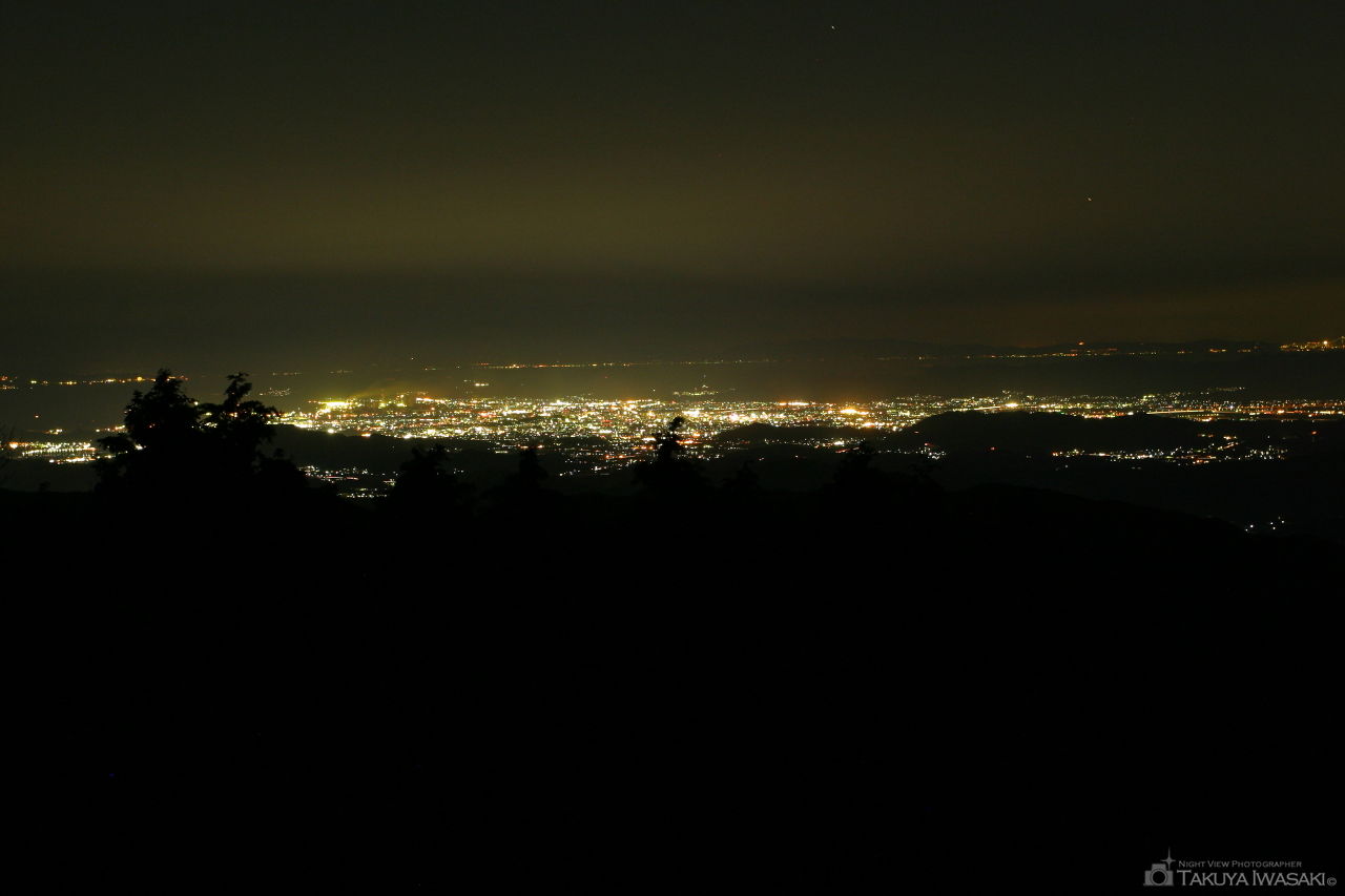 生石高原 駐車場の夜景スポット写真（1）