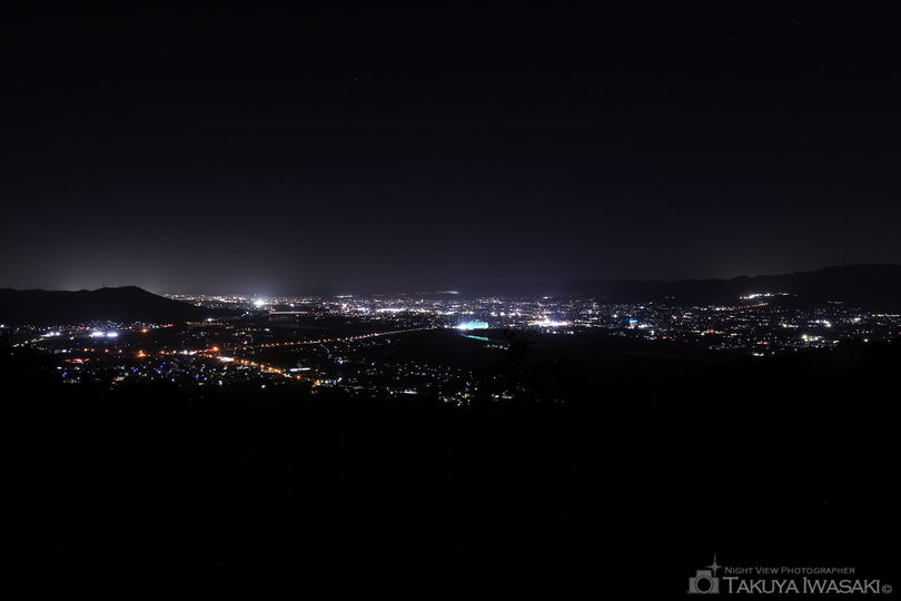 最初が峰展望所の夜景スポット写真（3）