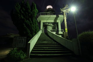 雑賀崎灯台の夜景スポット写真（4）class=