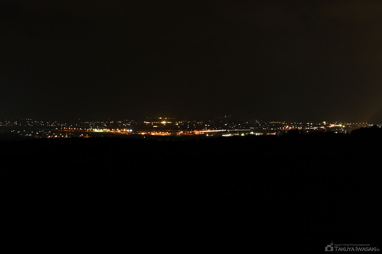 壺瓶山の夜景スポット写真（2）