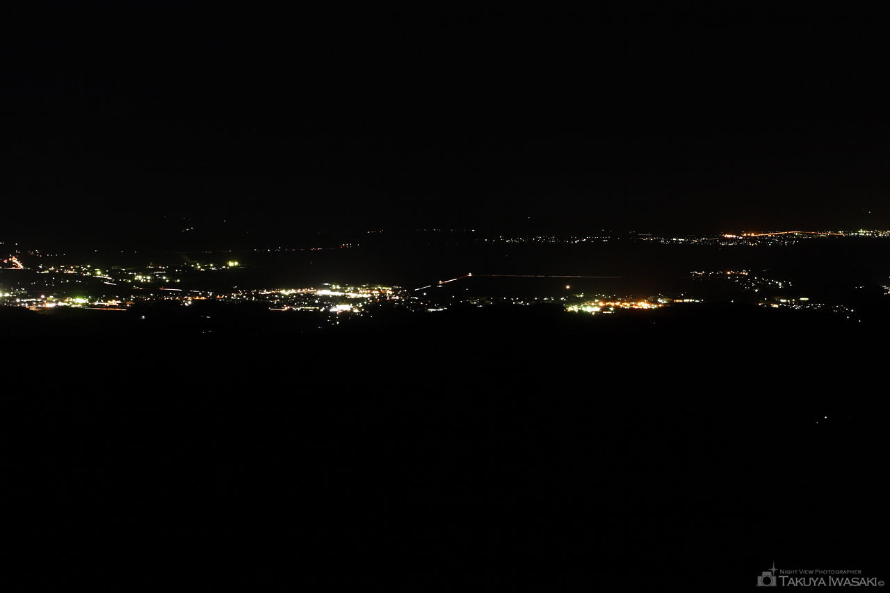 星上峠展望台の夜景スポット写真（2）