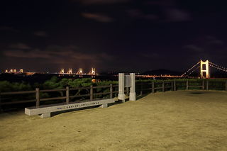 鷲羽山公園 展望台の夜景スポット写真（3）class=
