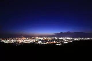 鷲羽山スカイライン 水島展望台の夜景