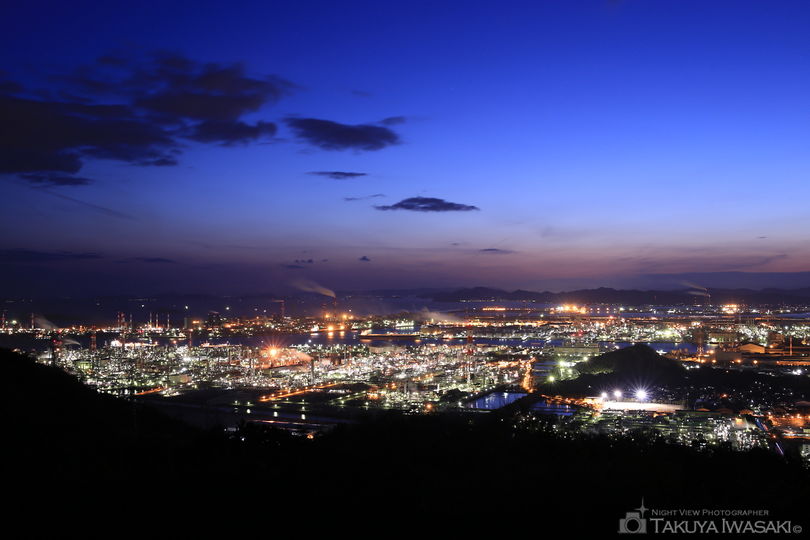 鷲羽山スカイライン 水島展望台の夜景スポット写真（2）