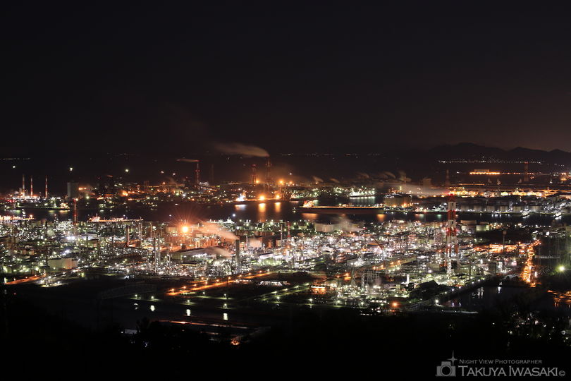 鷲羽山スカイライン 水島展望台の夜景スポット写真（3）