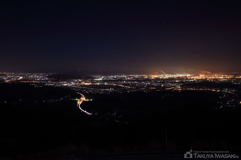 遙照山総合公園の夜景スポット写真（1）