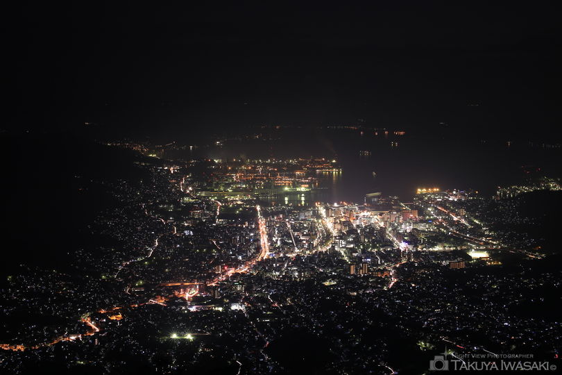 灰ヶ峰の夜景スポット写真（3）