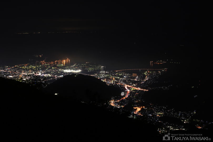 灰ヶ峰の夜景スポット写真（4）