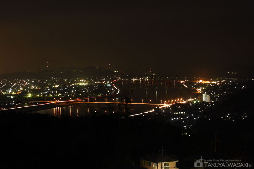 明王台の夜景スポット写真（1）