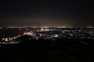 火の山公園の夜景スポット写真（2）class=