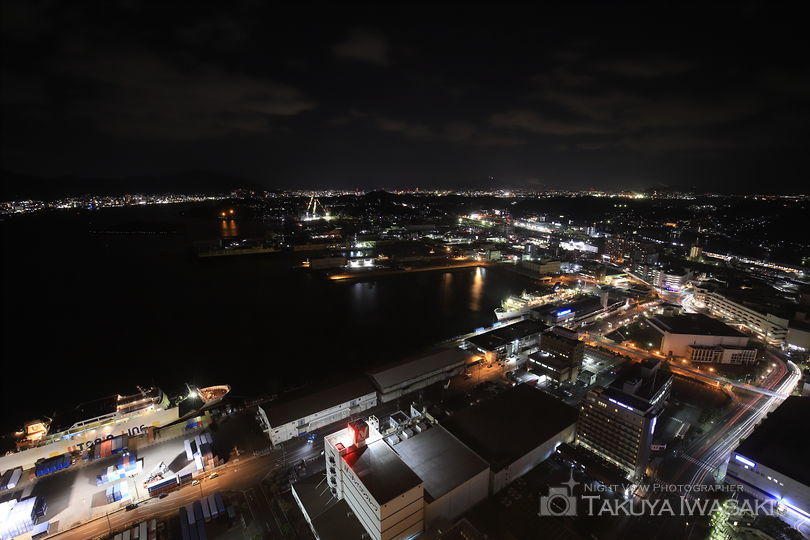 海峡ゆめタワーの夜景スポット写真（3）
