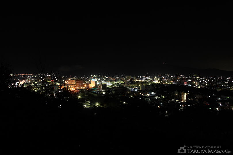 桑山公園の夜景スポット写真（1）