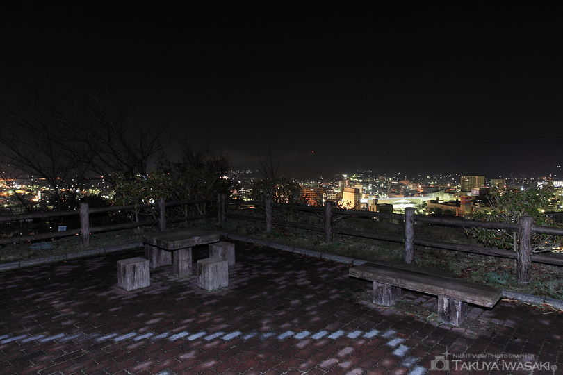 桑山公園の夜景スポット写真（4）