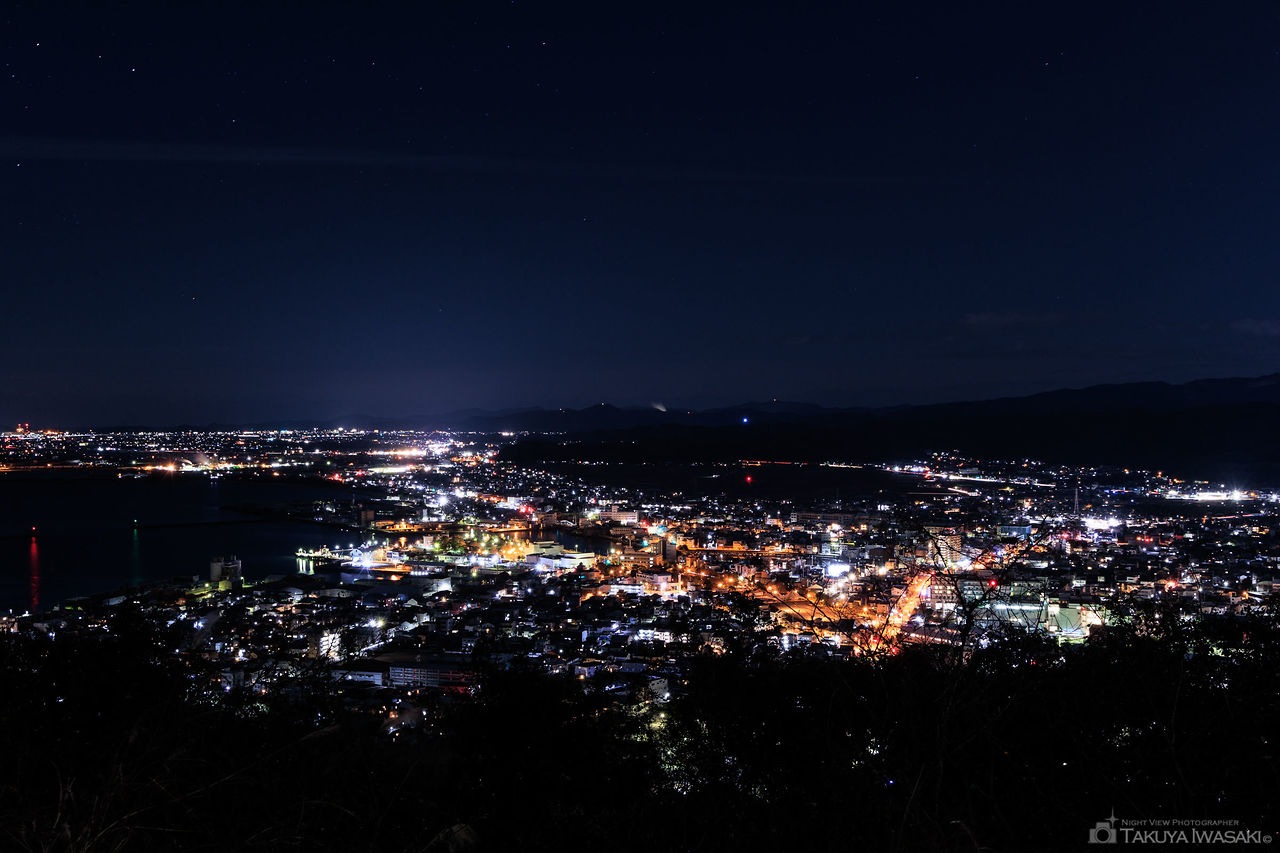 日峯神社の夜景スポット写真（2）