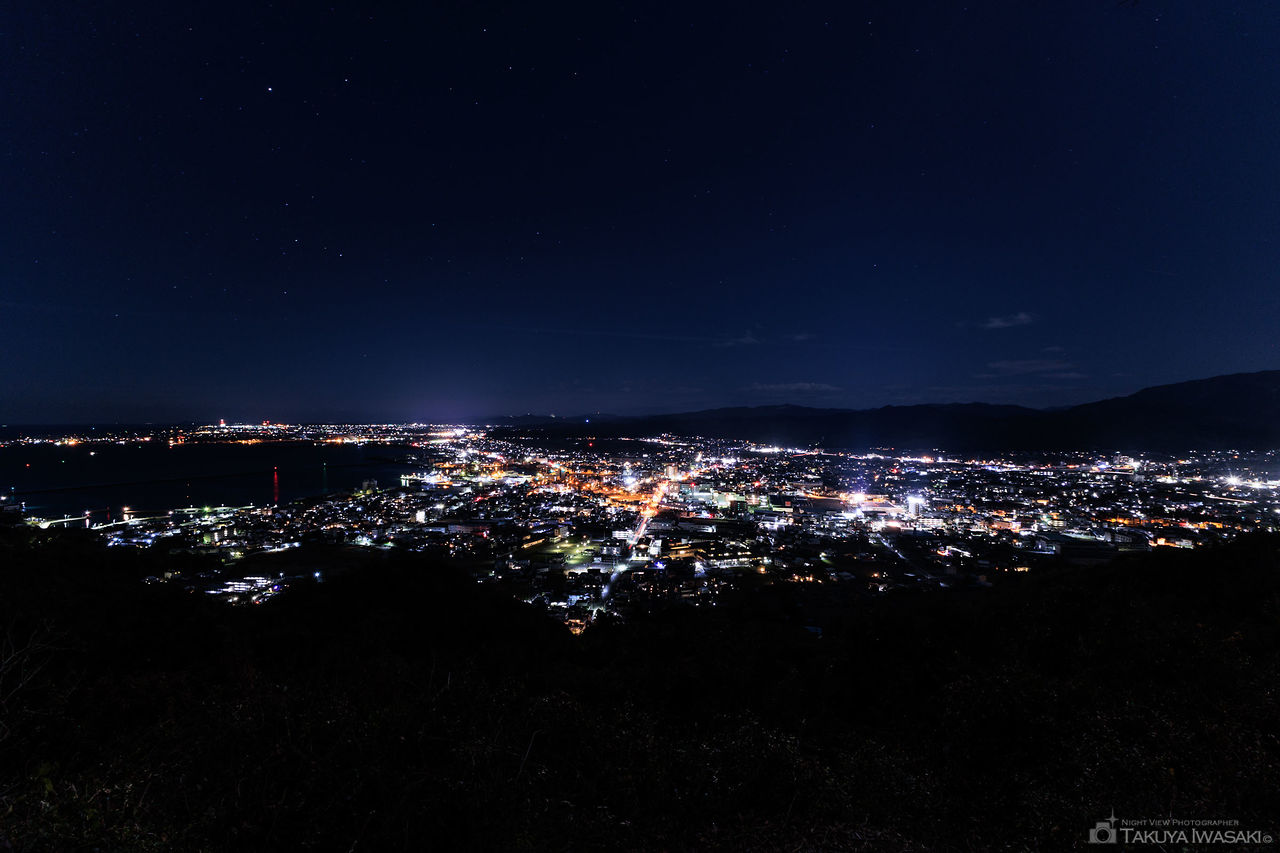 日峯神社の夜景スポット写真（3）