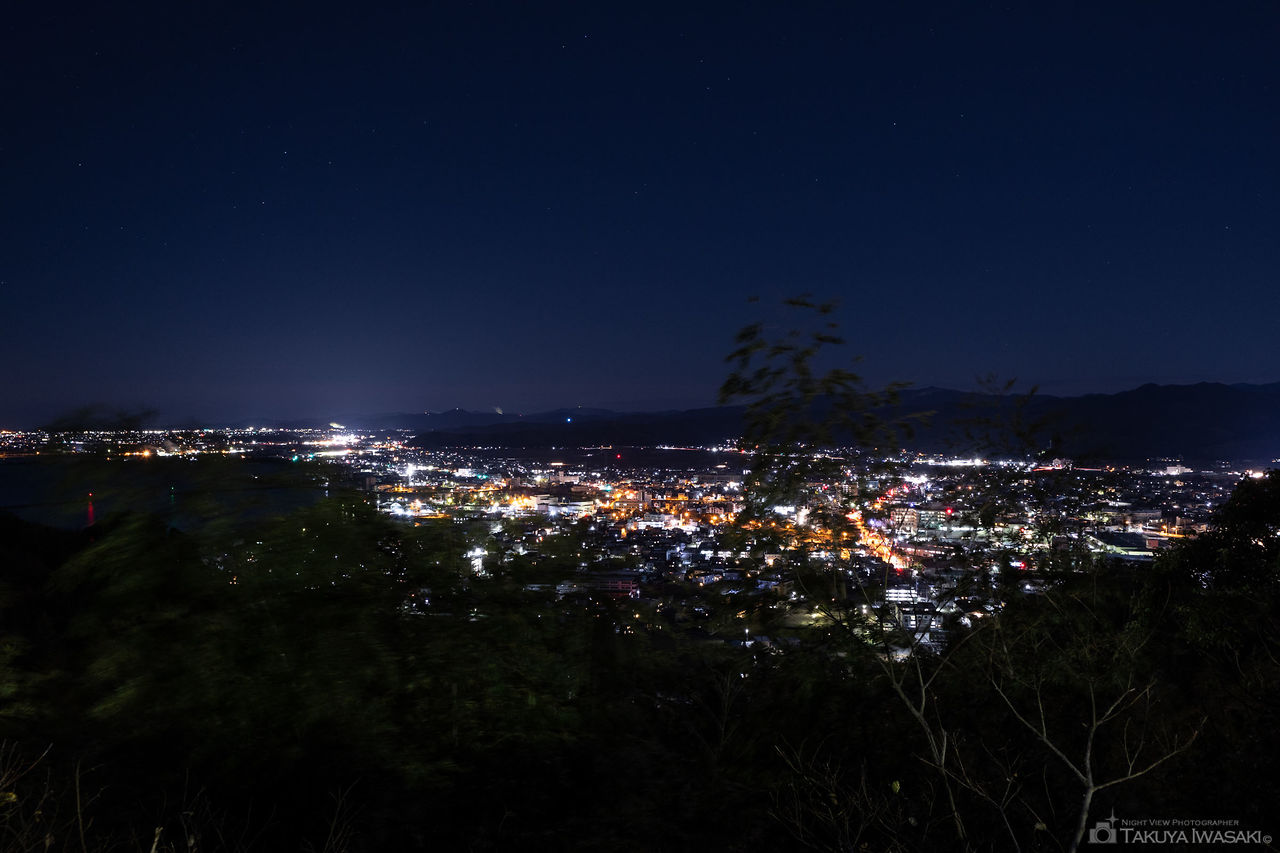 日峯大神子広域公園の夜景スポット写真（1）