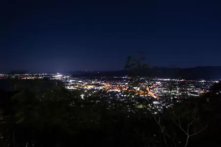 日峯大神子広域公園の夜景
