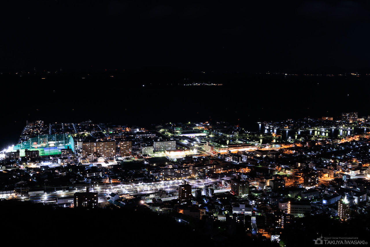 峰山公園の夜景スポット写真（3）