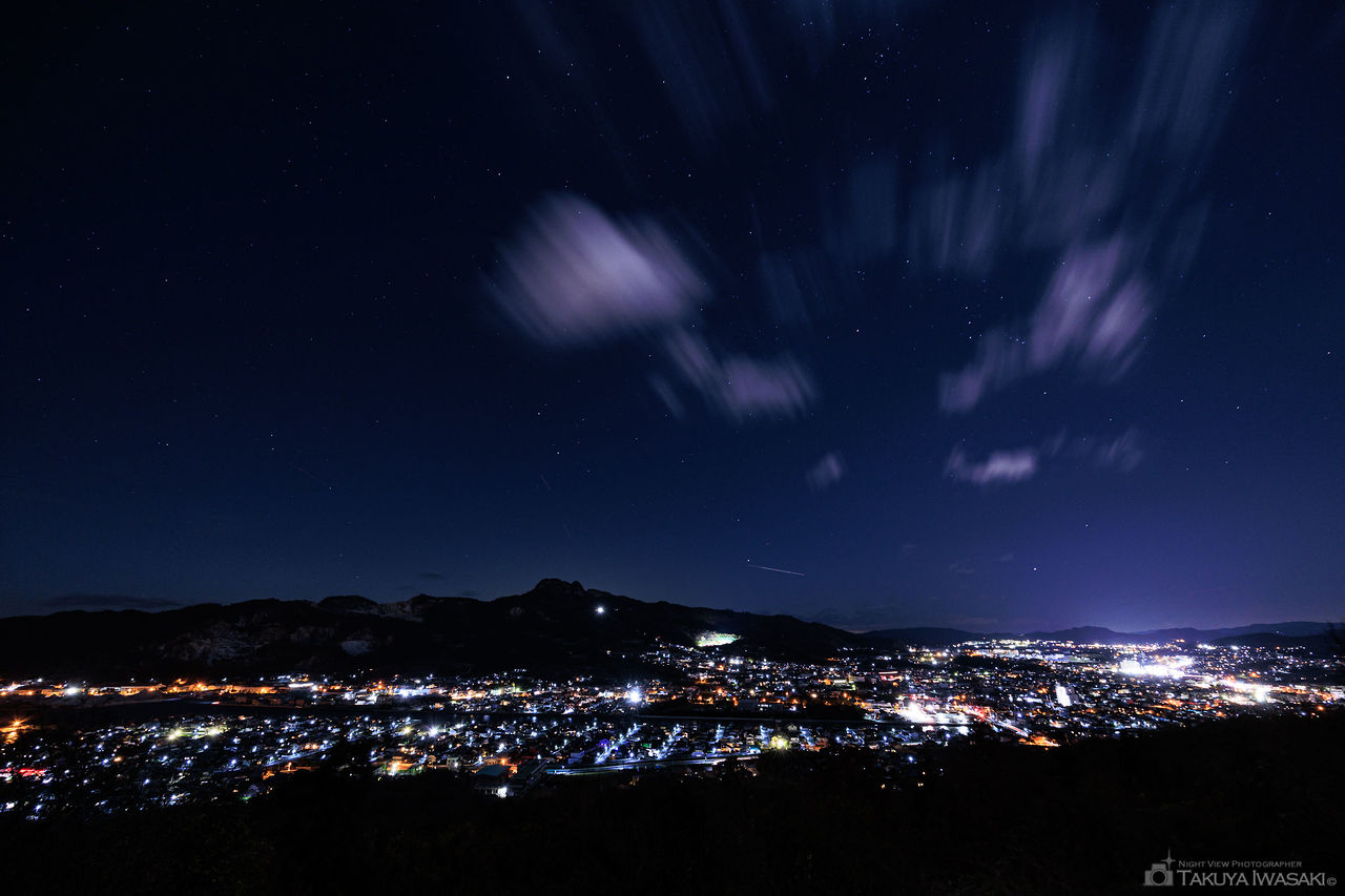 屋島 檀ノ浦の夜景スポット写真（1）