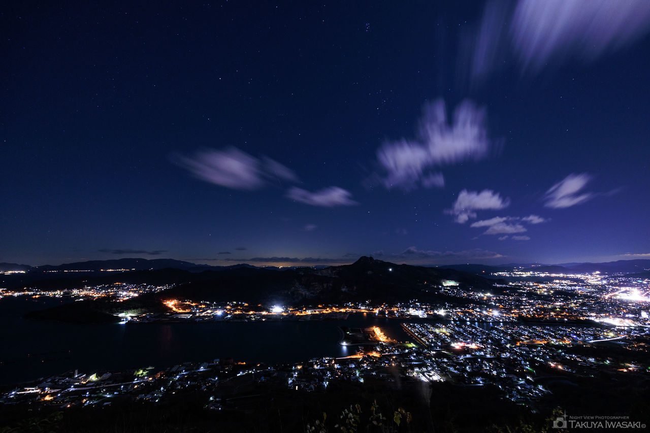 屋島 談古嶺展望台の夜景スポット写真（1）