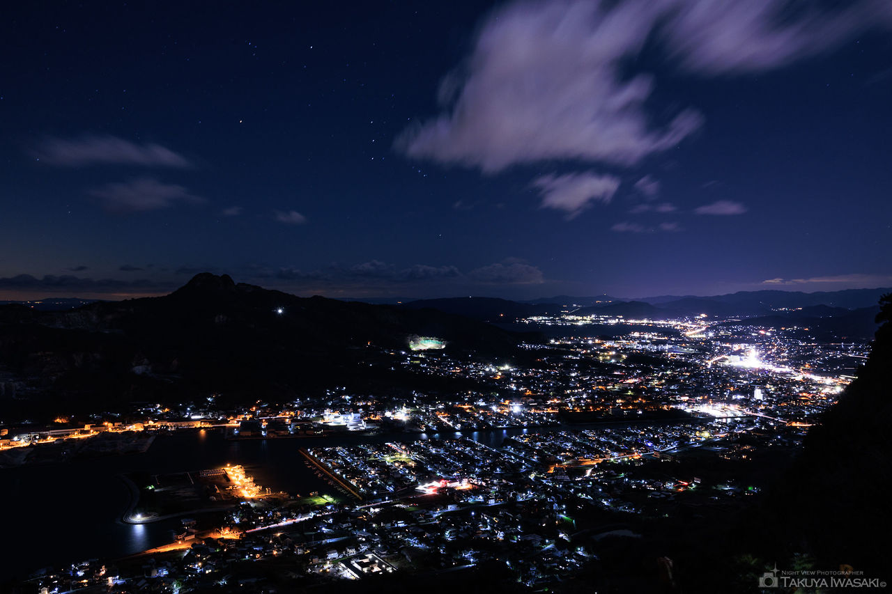 屋島 談古嶺展望台の夜景スポット写真（2）