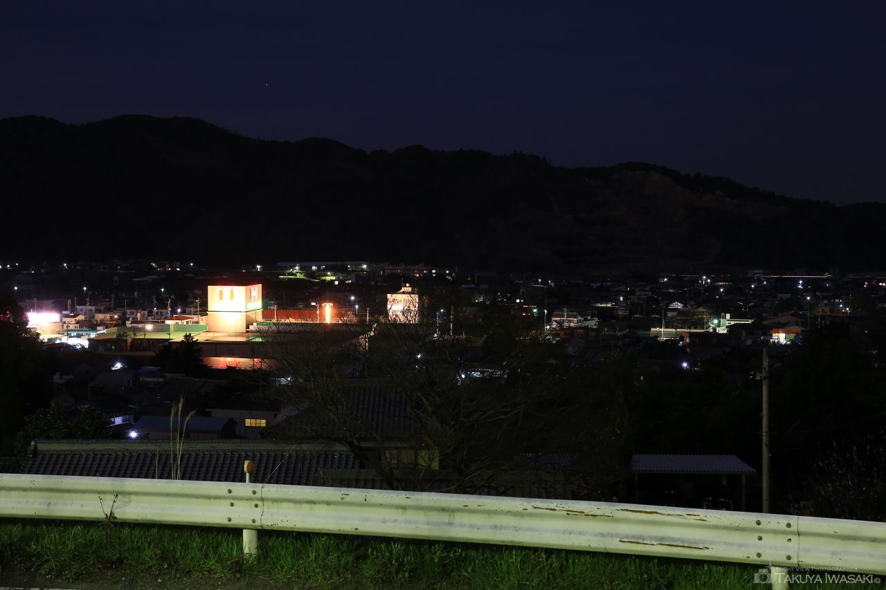 入野PA（上り）の夜景スポット写真（2）