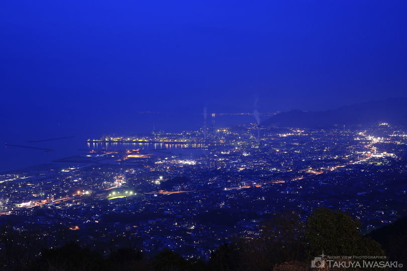 具定展望台の夜景スポット写真（1）