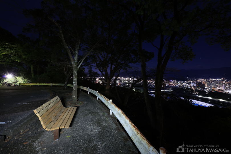 筆山公園 第一駐車場の夜景スポット写真（5）