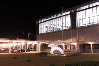 北九州空港 展望デッキの夜景スポット写真（5）class=