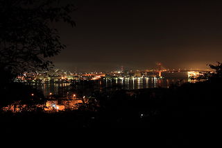 都島展望公園の夜景スポット写真（3）class=